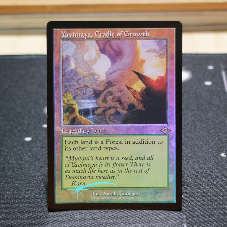 Yavimaya Cradle Of Growth Old Style Modern Horizon 2 MH2 Foil Mtg