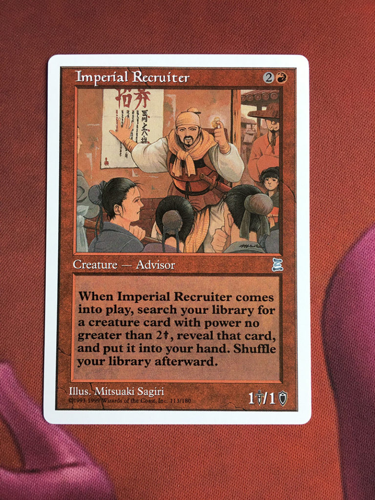 imperial-recruiter-portal-three-kingdoms-mtg-proxy-magic-the-gathering