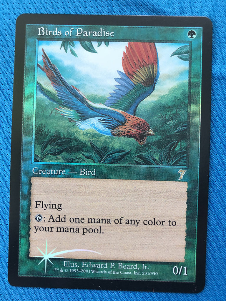 Birds of Paradise 7th Edition mtg proxy magic the gathering proxies