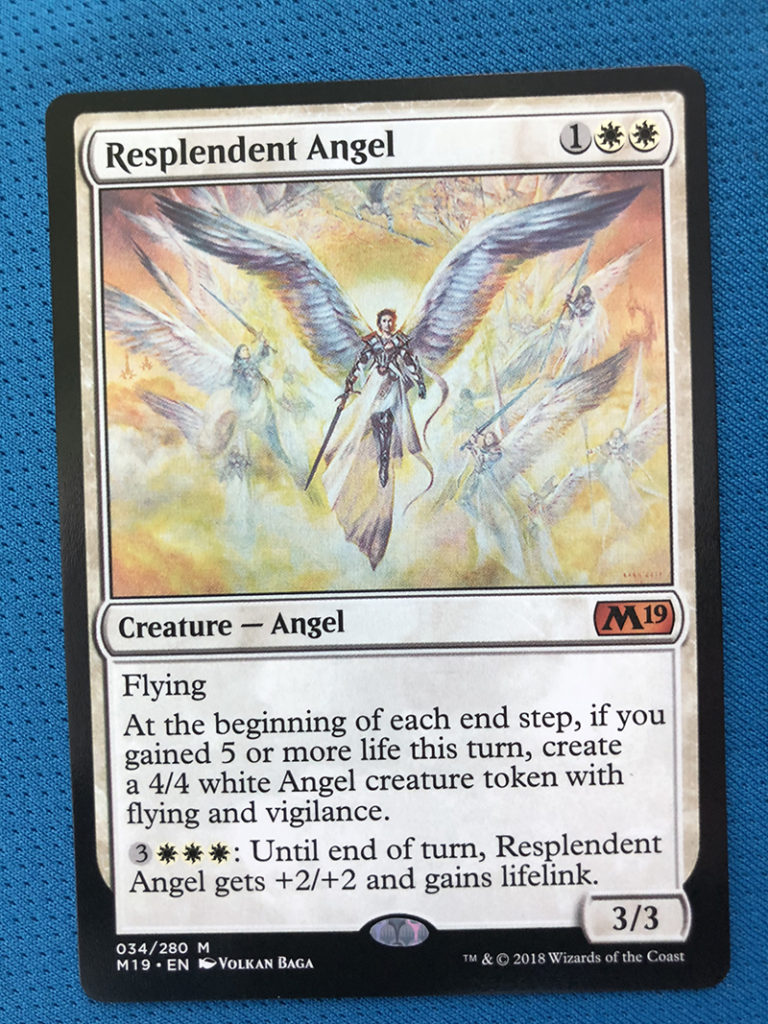 Resplendent Angel M19 mtg proxy magic the gathering proxies cards gp ...