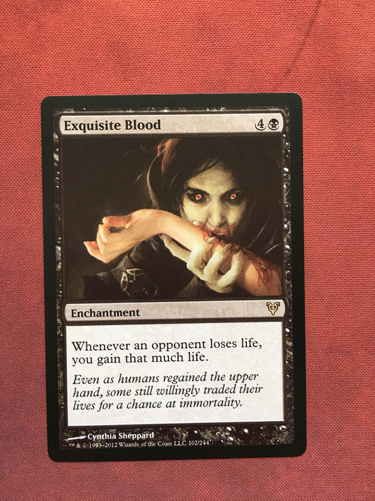 Exquisite Blood AVR mtg proxy magic the gathering proxies cards gp fnm ...