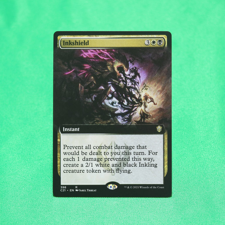 Inkshield Extended Art Commander 2021 C21 Mtg Proxy Magic The Gathering 