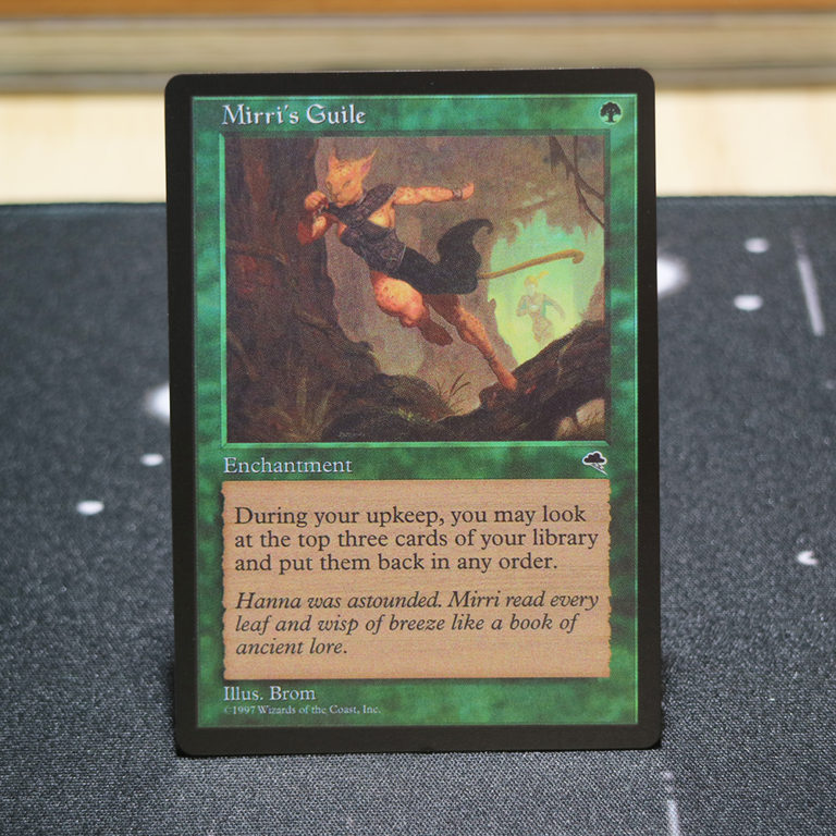 Mirri’s Guile Tempest Tmp Mtg Proxy Magic The Gathering Proxies Cards 