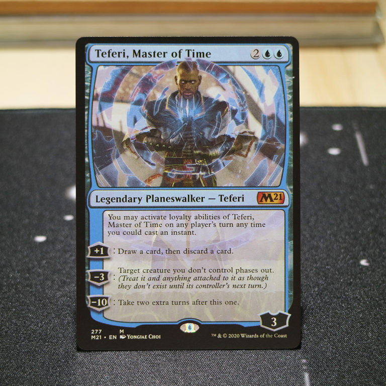 Teferi, Master of Time 277 core set 2021 M21 mtg proxy magic the ...