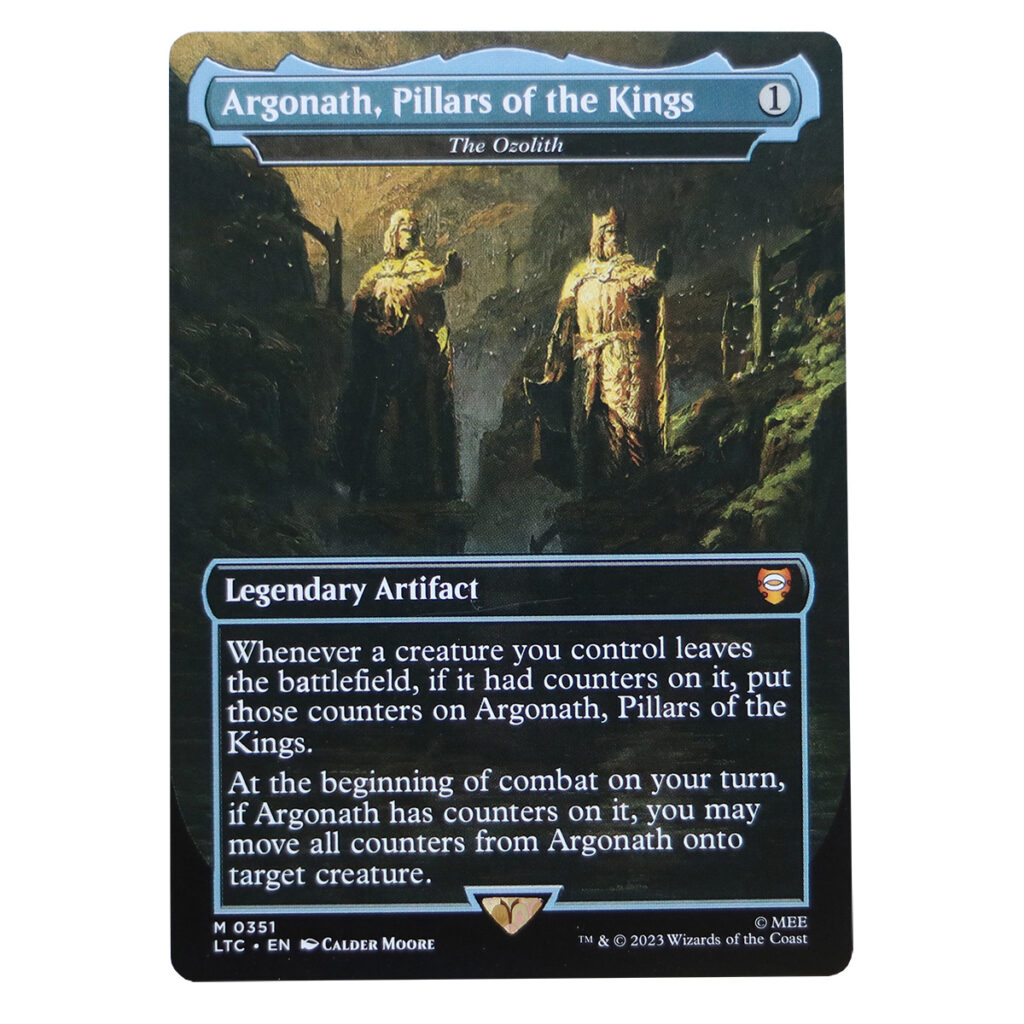 Argonath, Pillars of the Kings (The Ozolith) LTC #351 hologram – mtg ...